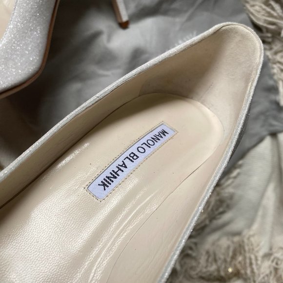 Manolo Blahnik BB Pointy Toe Pump Size 38.5EU - Picture 11 of 15
